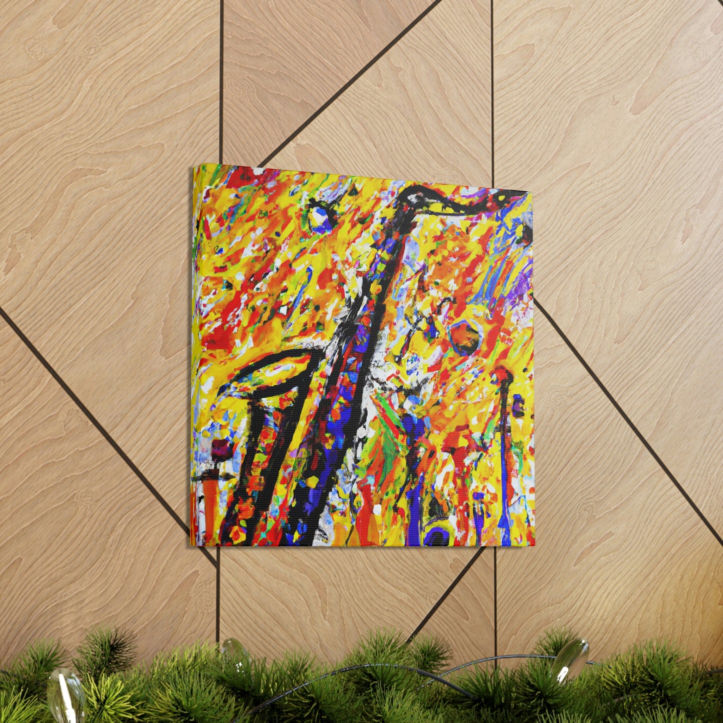 "Harmony of the Clarinet" - Canvas