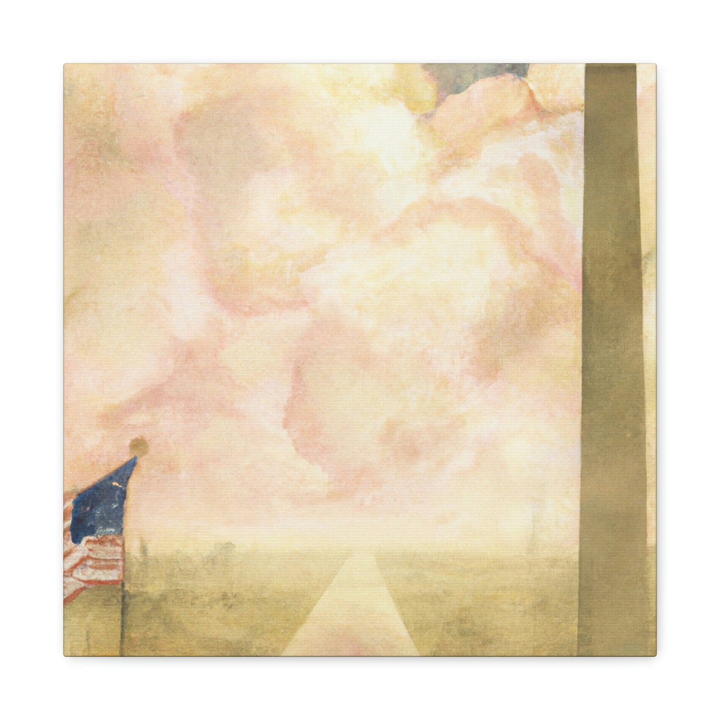 "The Monumental Washington" - Canvas