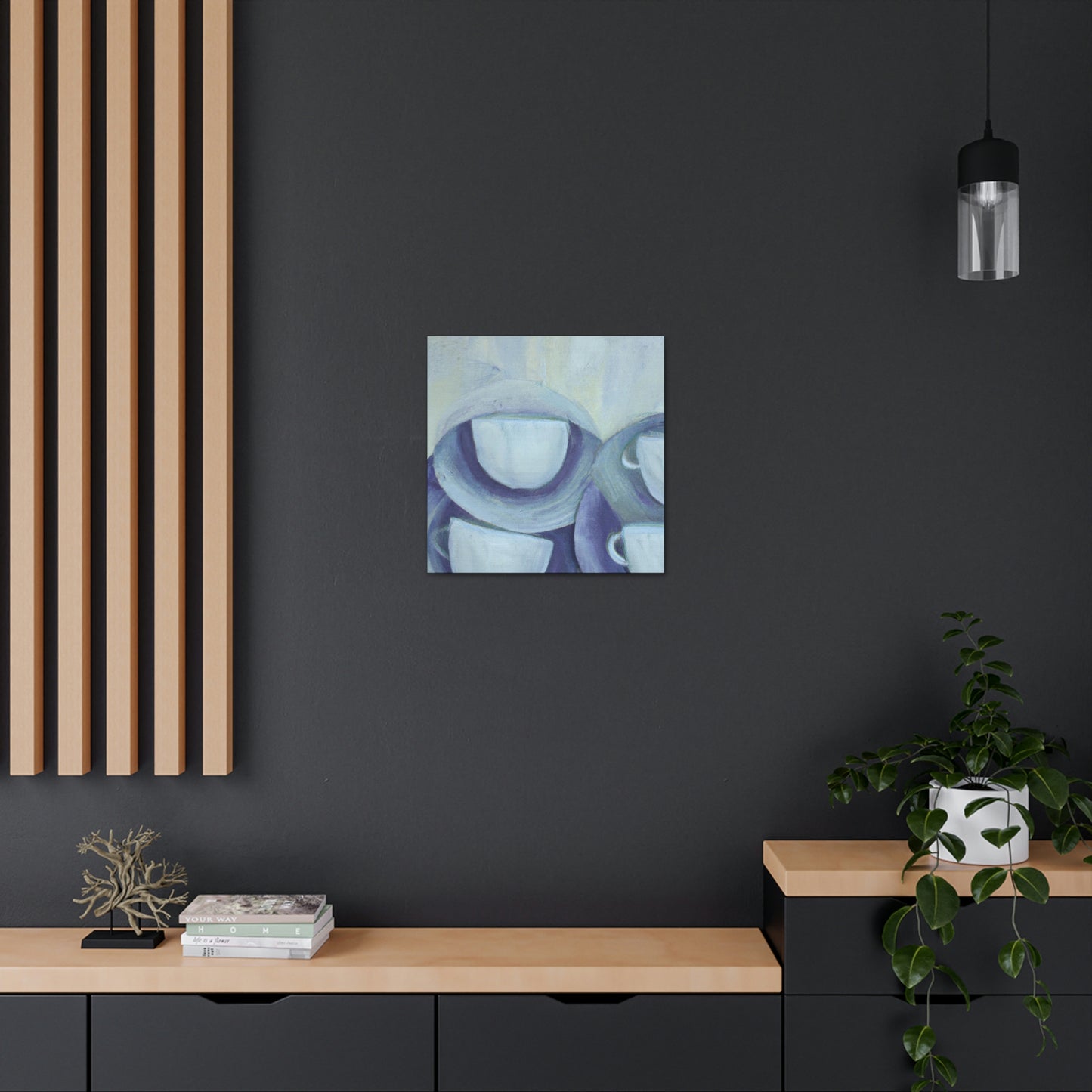 Tea in Timely Cups - Canvas