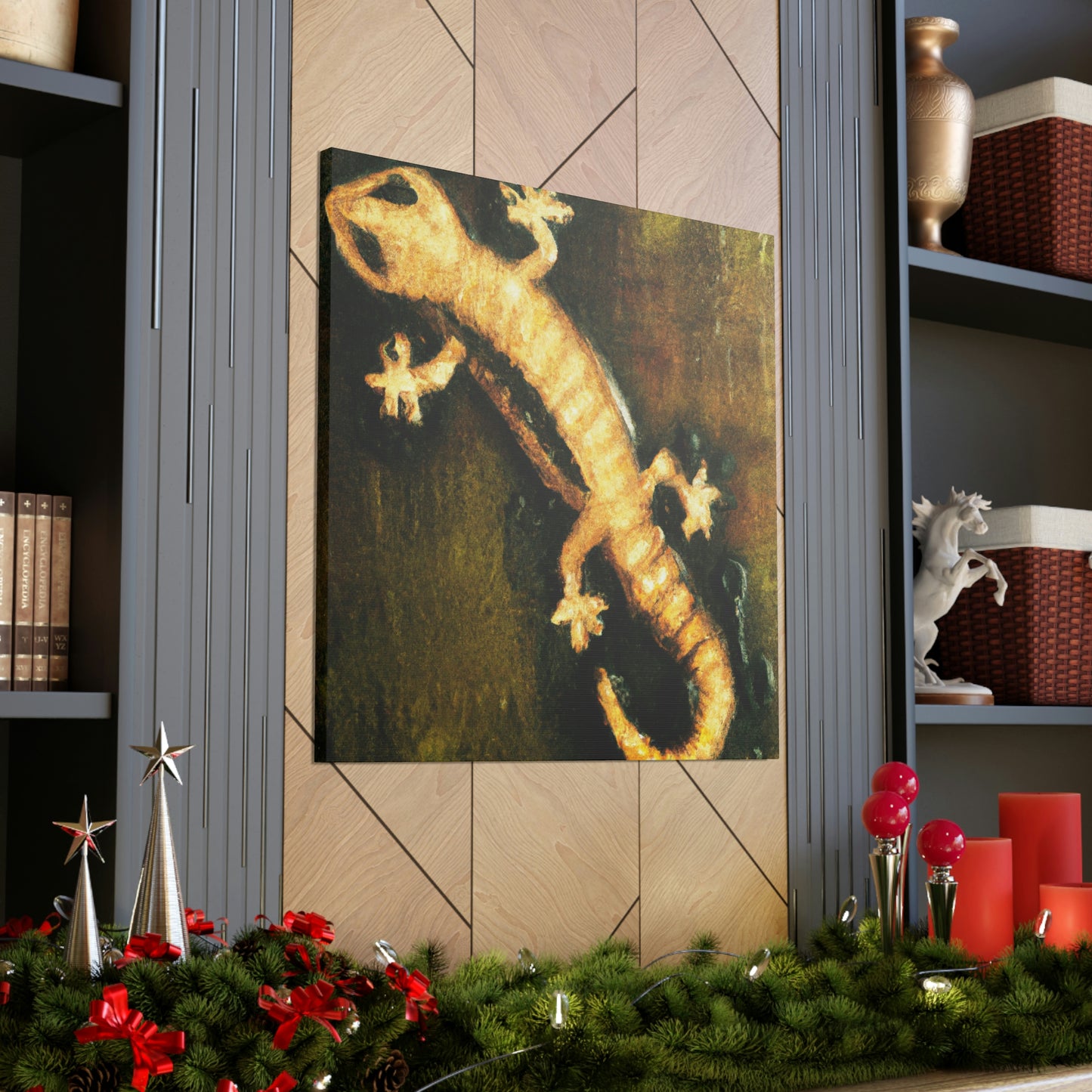 Lizard Simplicity Abounds - Canvas