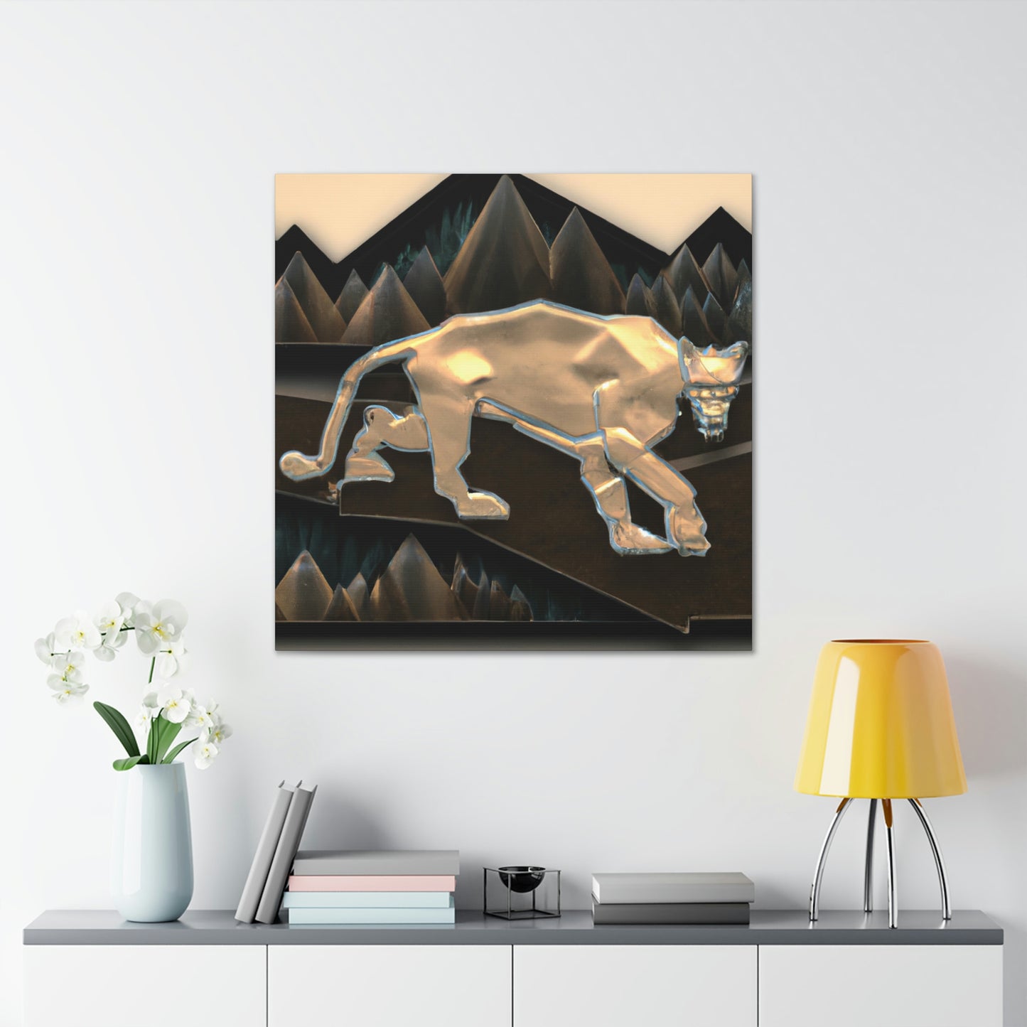 Majestic Cougar Majesty - Canvas