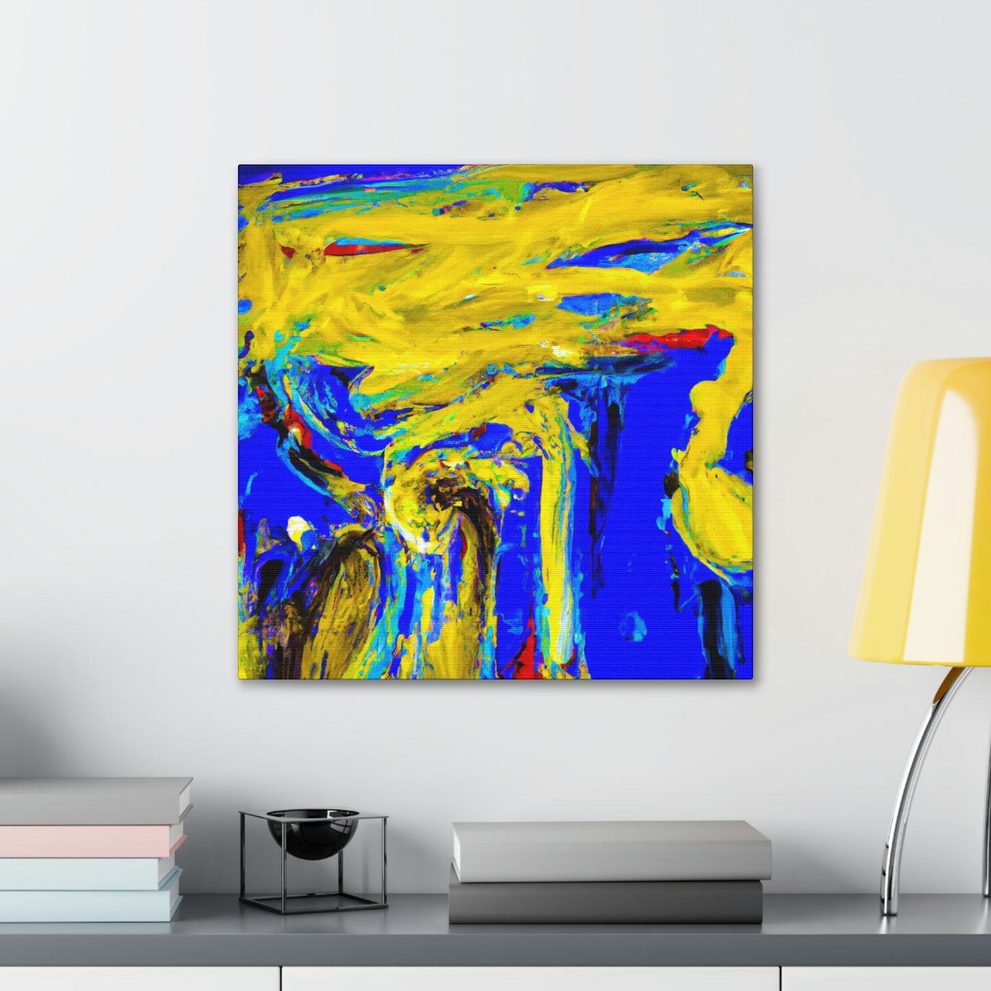 "Brewing Storm of Emotion" - Canvas