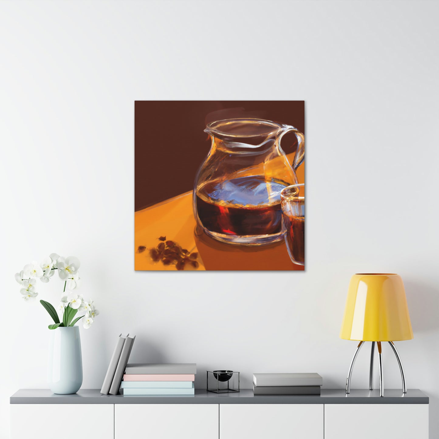 Coffee in Realism - Canvas