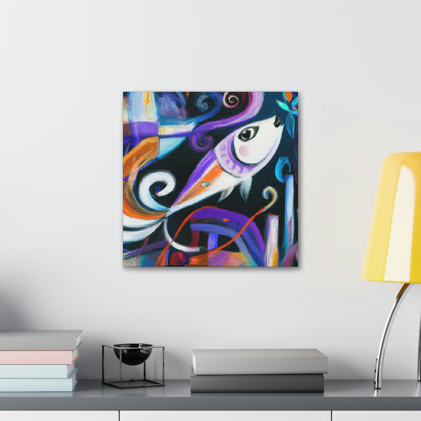 Sea of Swimming Fish - Canvas