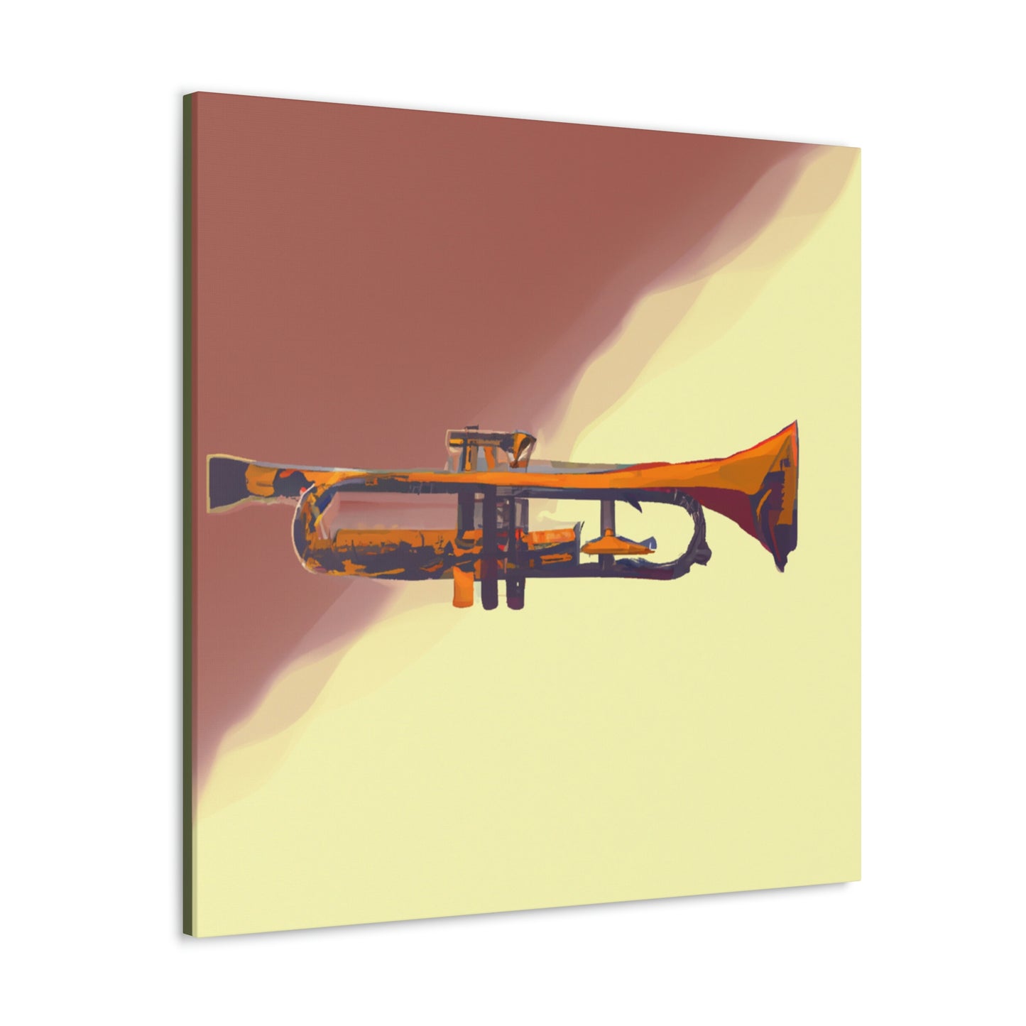 "A Brassy Trumpet Song" - Canvas