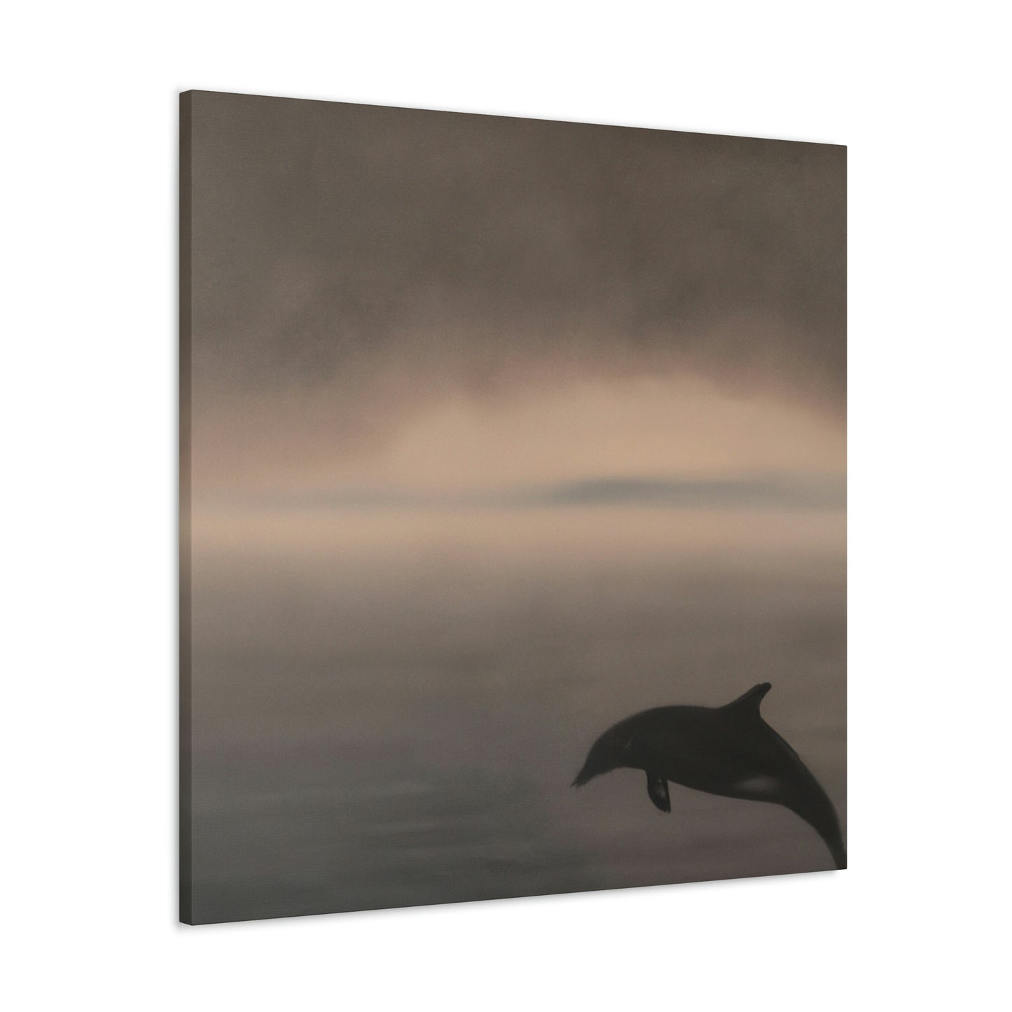 Dolphins in Neoclassicism - Canvas