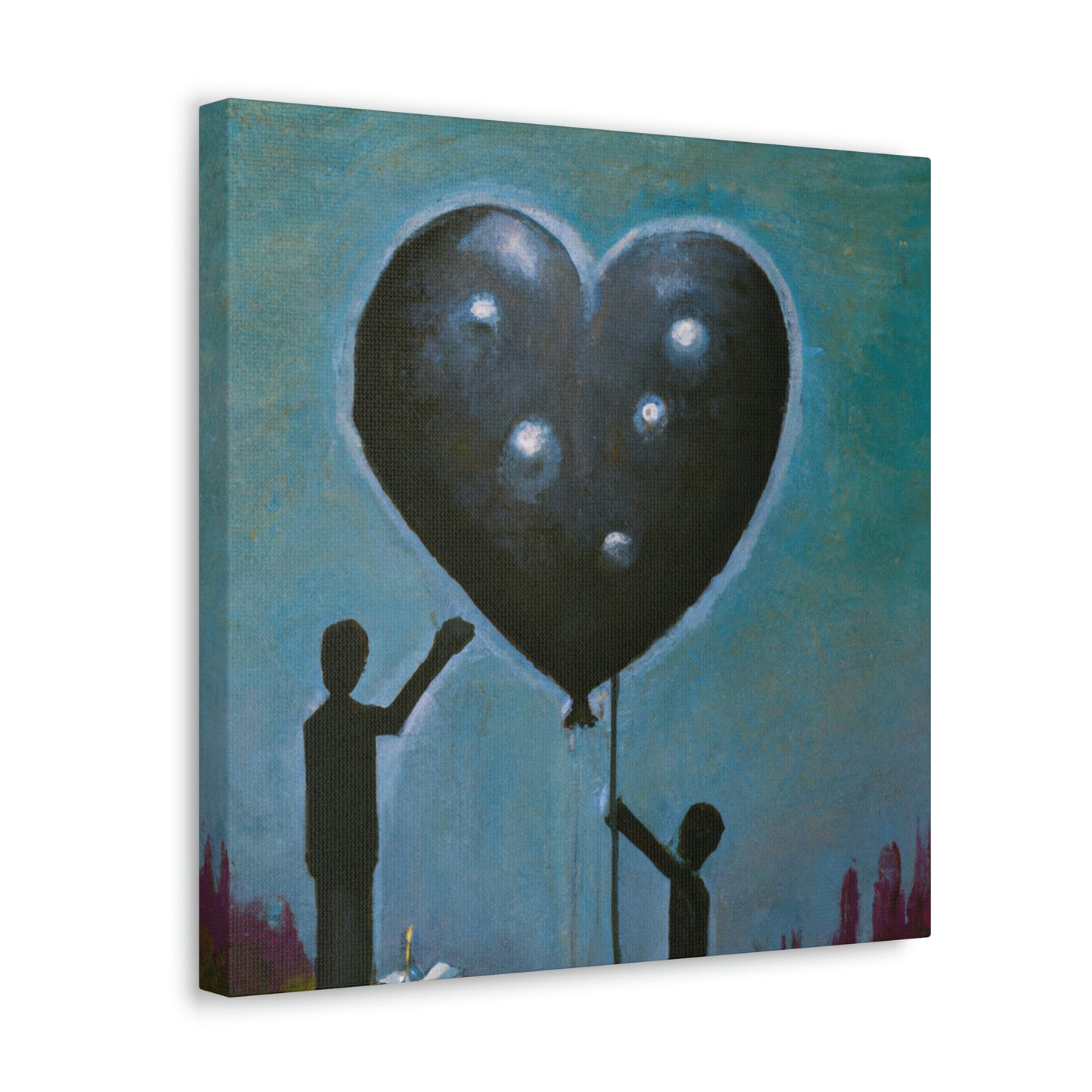 "Heart Floats Away Dreaming" - Canvas