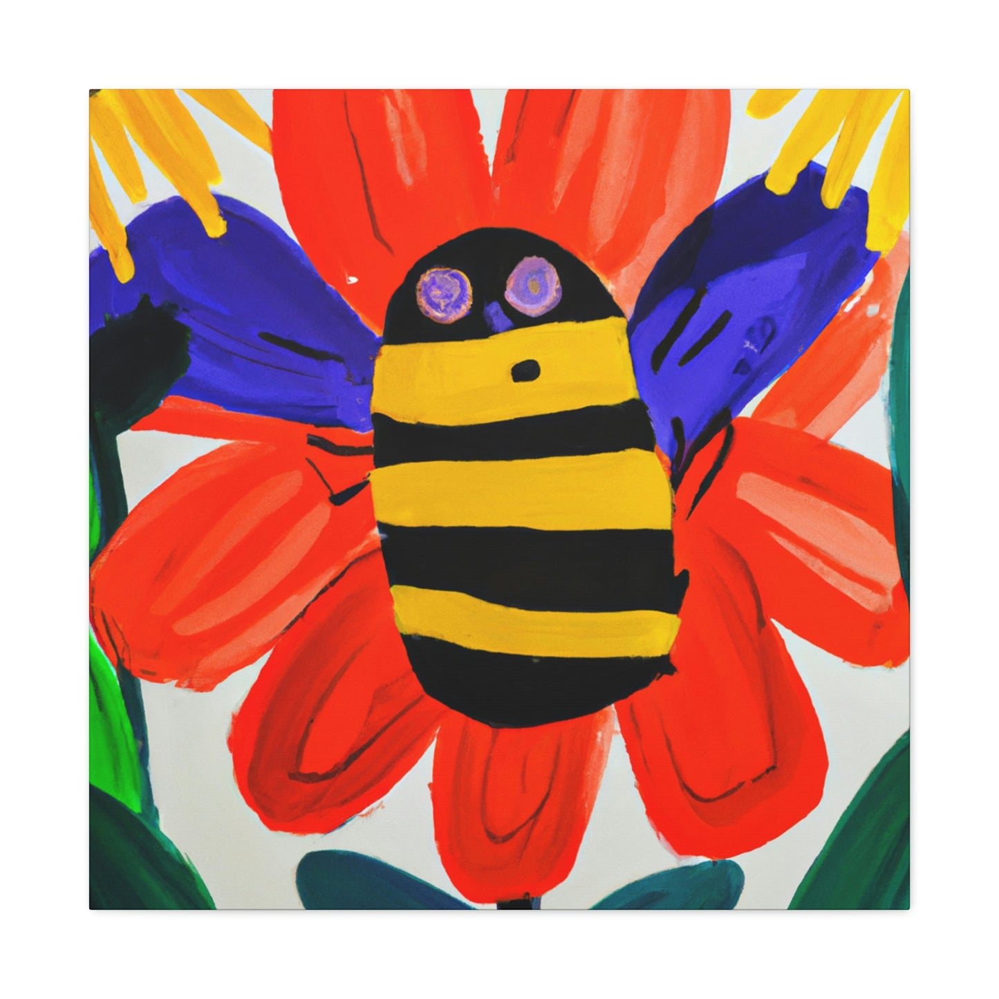 Bumblebee's Dream Flight - Canvas