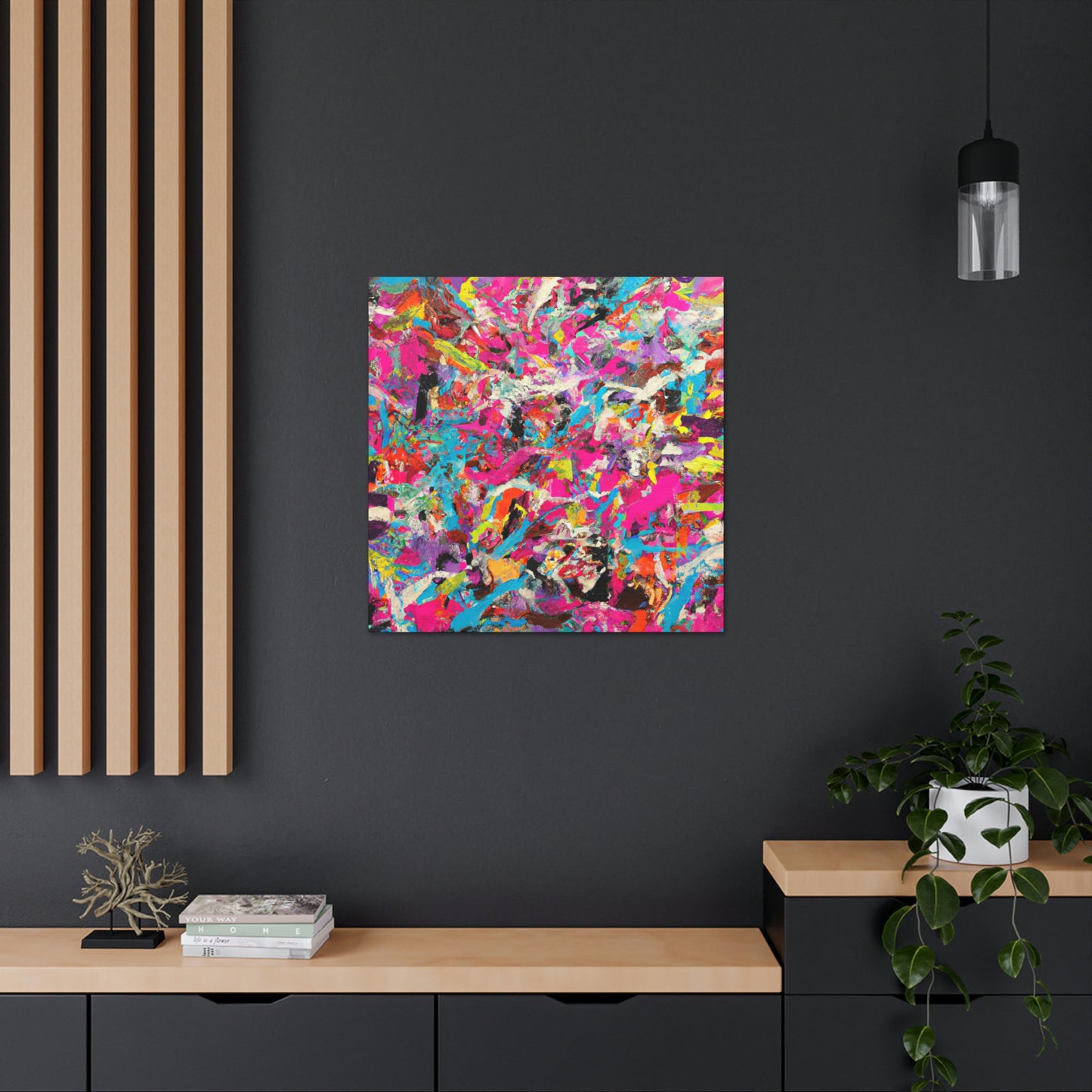 "Radiant Hues of Possibilities" - Canvas