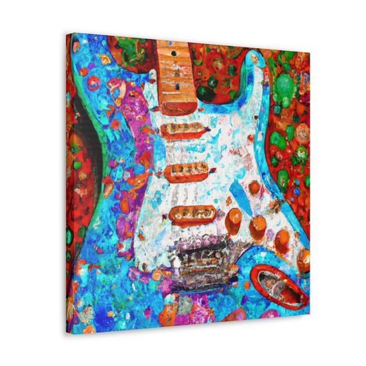 Fender's Expressionistic Vision - Canvas