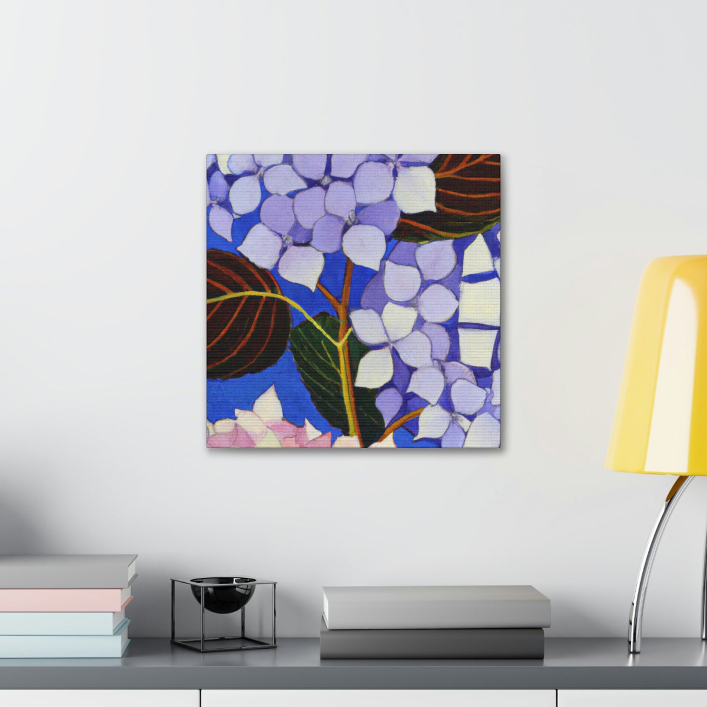 "Hydrangea in Sunrise" - Canvas