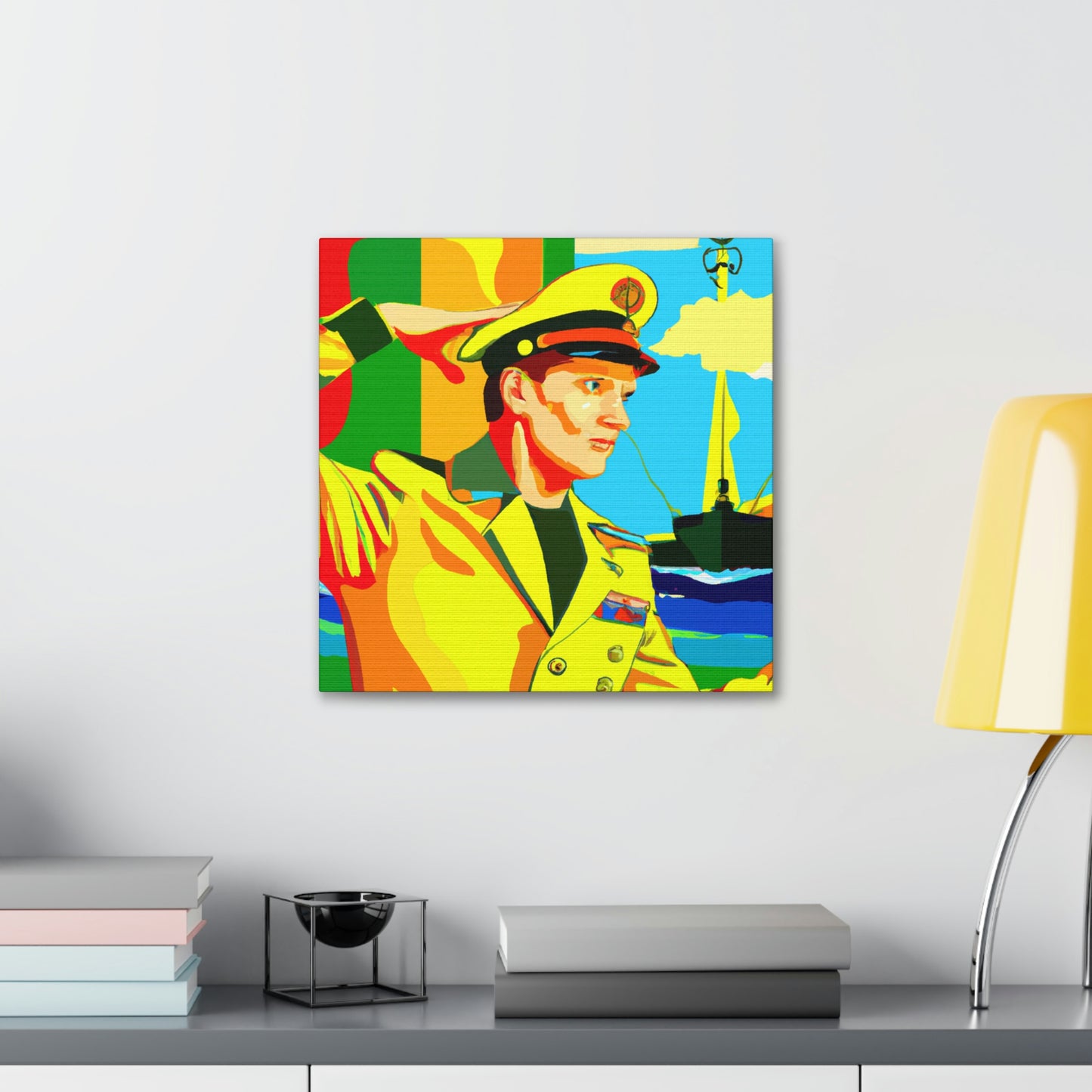 Marines in Pop Art - Canvas