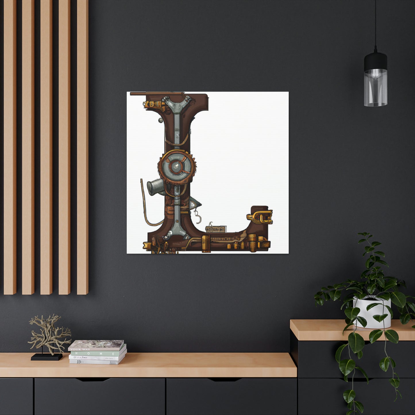 The Clockwork Lady - Canvas