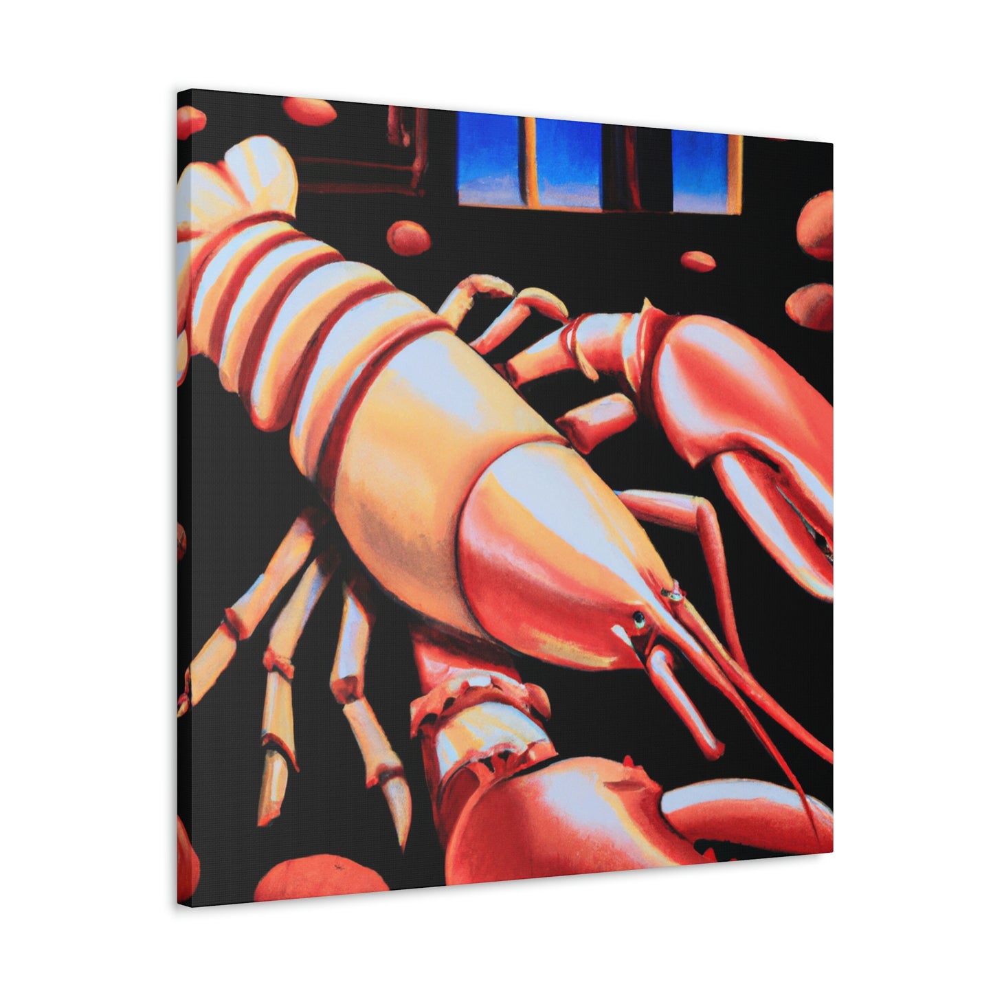 Lobster Lips Sparkle - Canvas