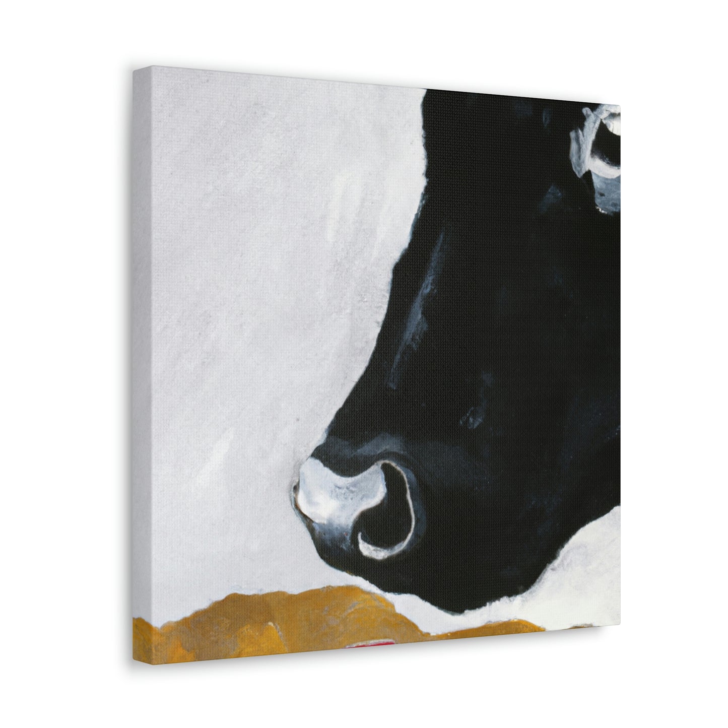 "Black Angus Simplicity" - Canvas