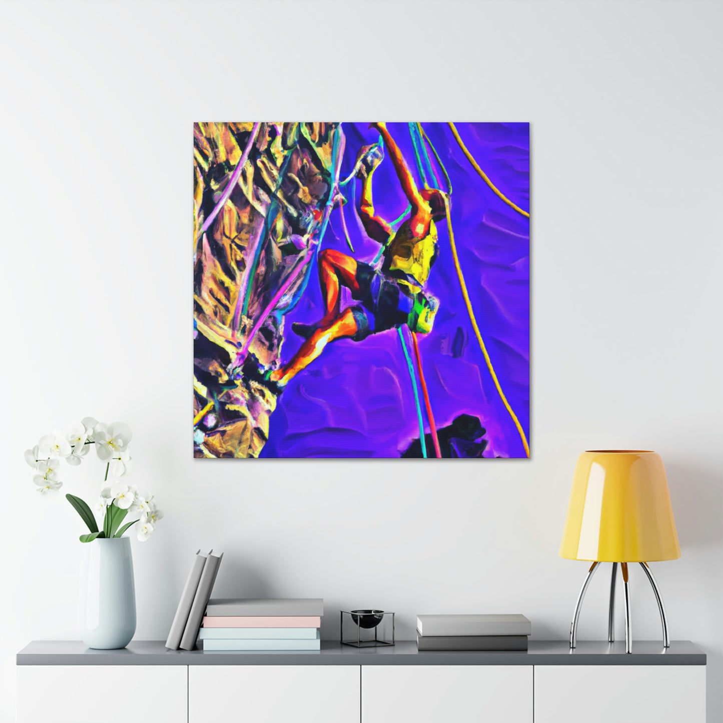 Rock On Climbers! - Canvas