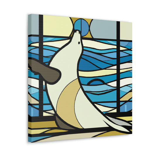 "Sea Lion Symbolizing Splendor" - Canvas