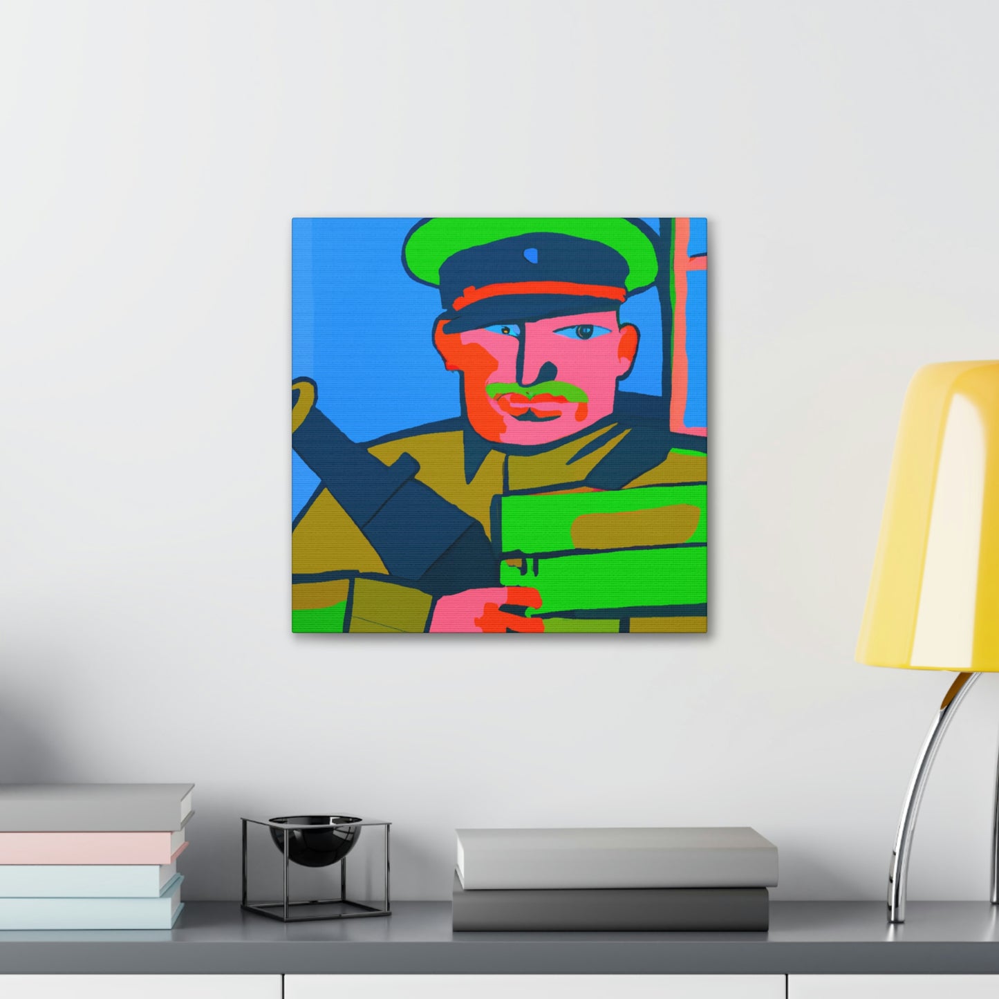 Gunner in Fauvism - Canvas