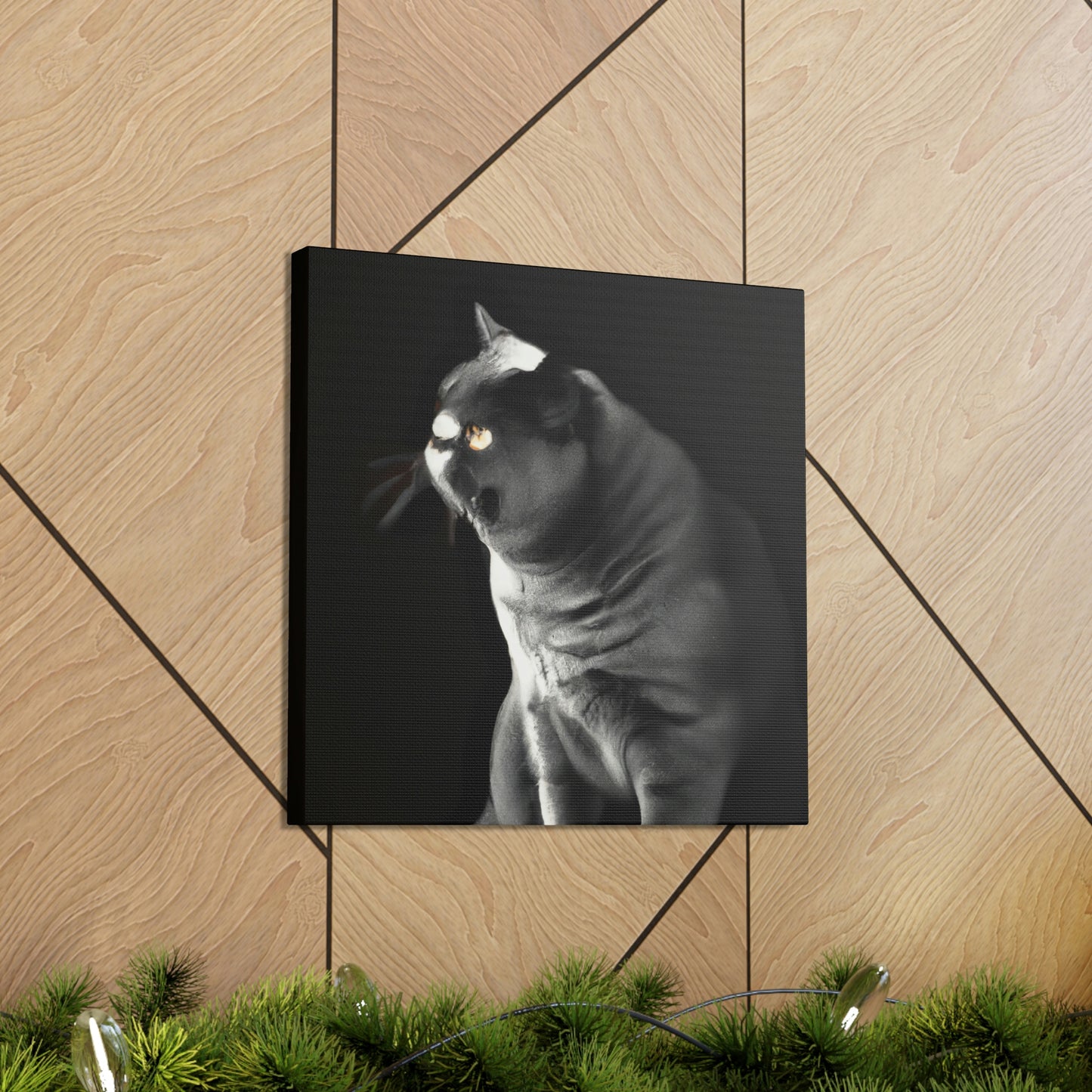 "British Shorthair Slumber" - Canvas