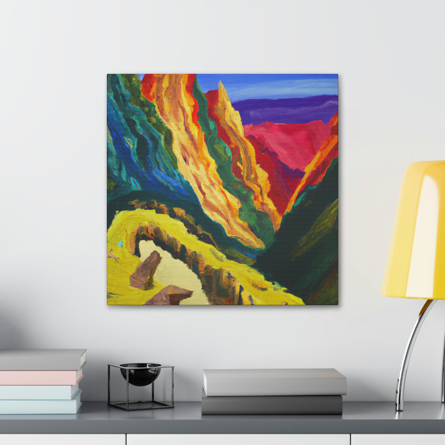 Desert Rock Reverie - Canvas