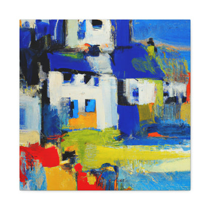 "Cottage Seaside Dreaming" - Canvas