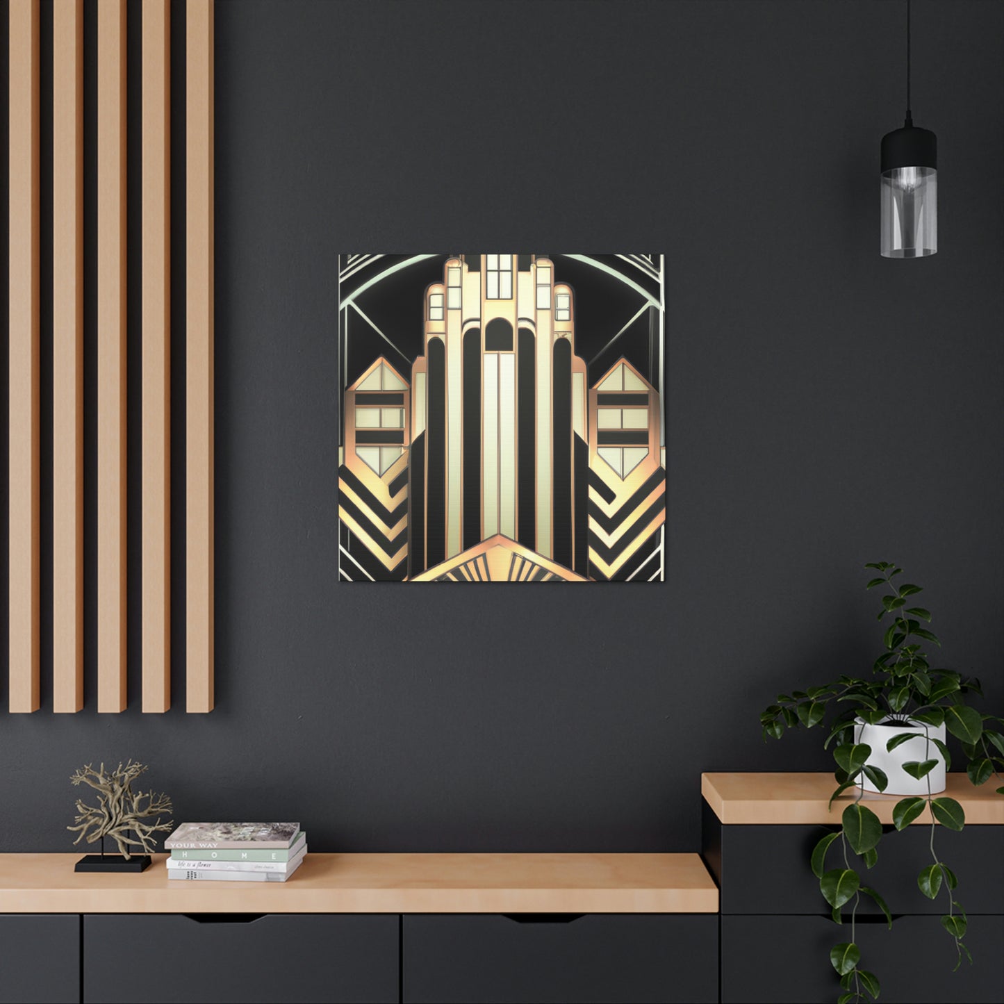 "Opulent City Splendor" - Canvas