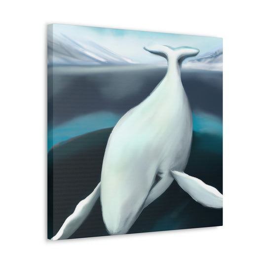 "Bowhead Whale Migration" - Canvas