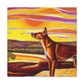 "Dingo in the Distance" - Canvas