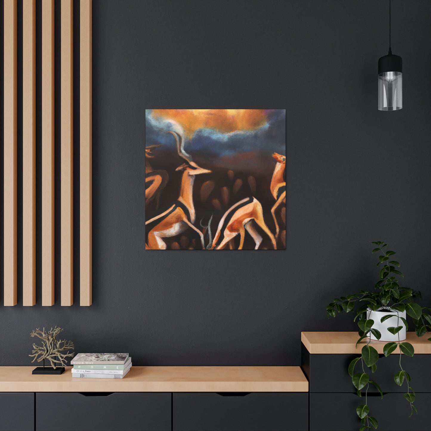 Antelope's Dream Flight - Canvas