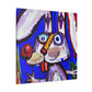 "Rabbit in Expressionism" - Canvas