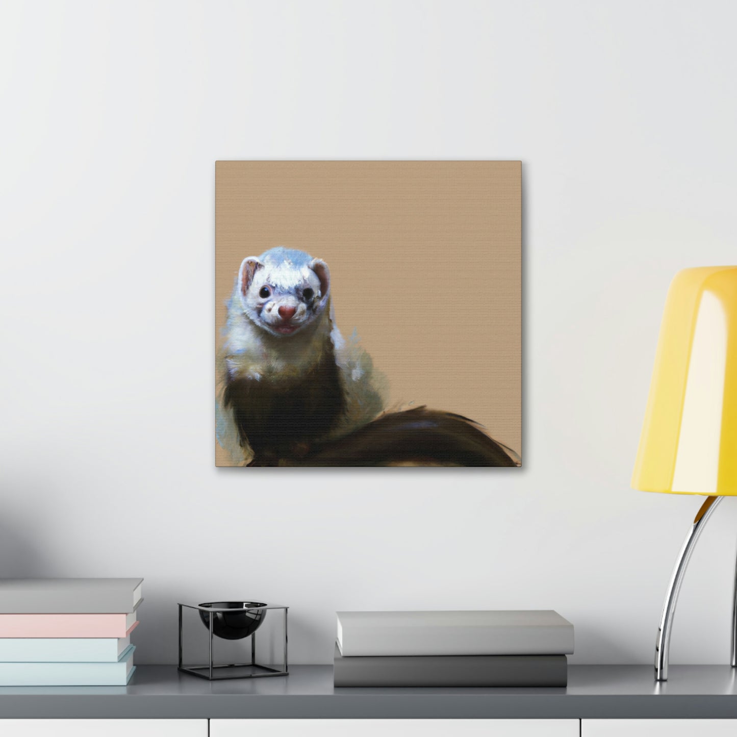 Chinchilla Minimalism - Canvas