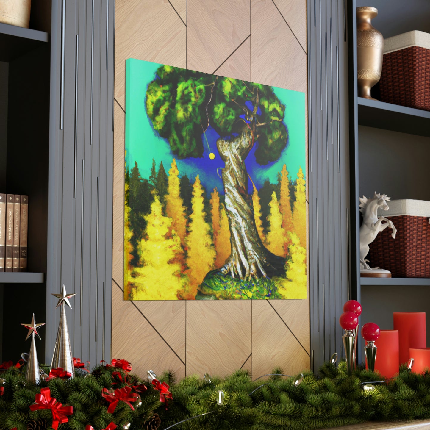 Cedars in Dreamland - Canvas