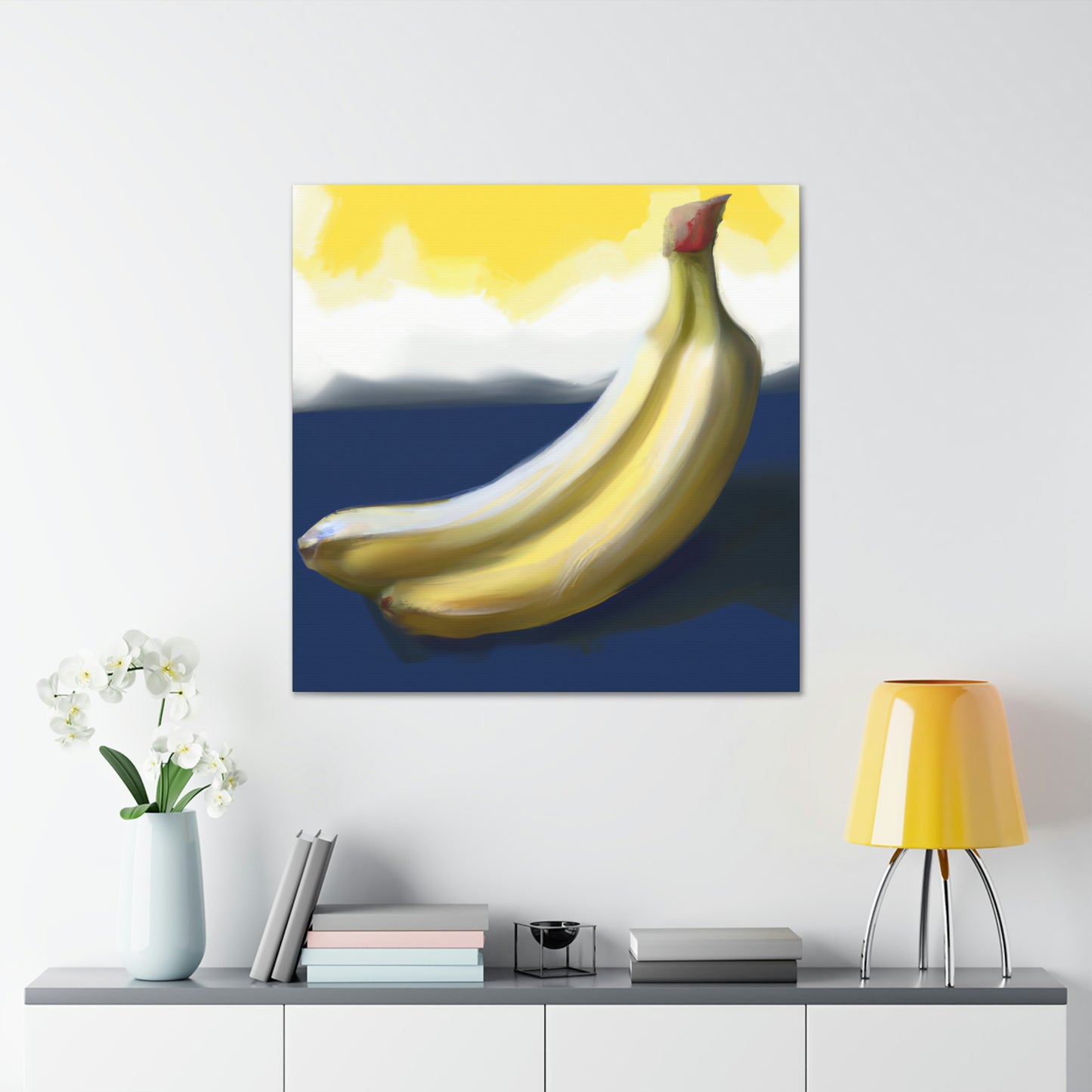 "Bananna's Neoclassical Delight" - Canvas