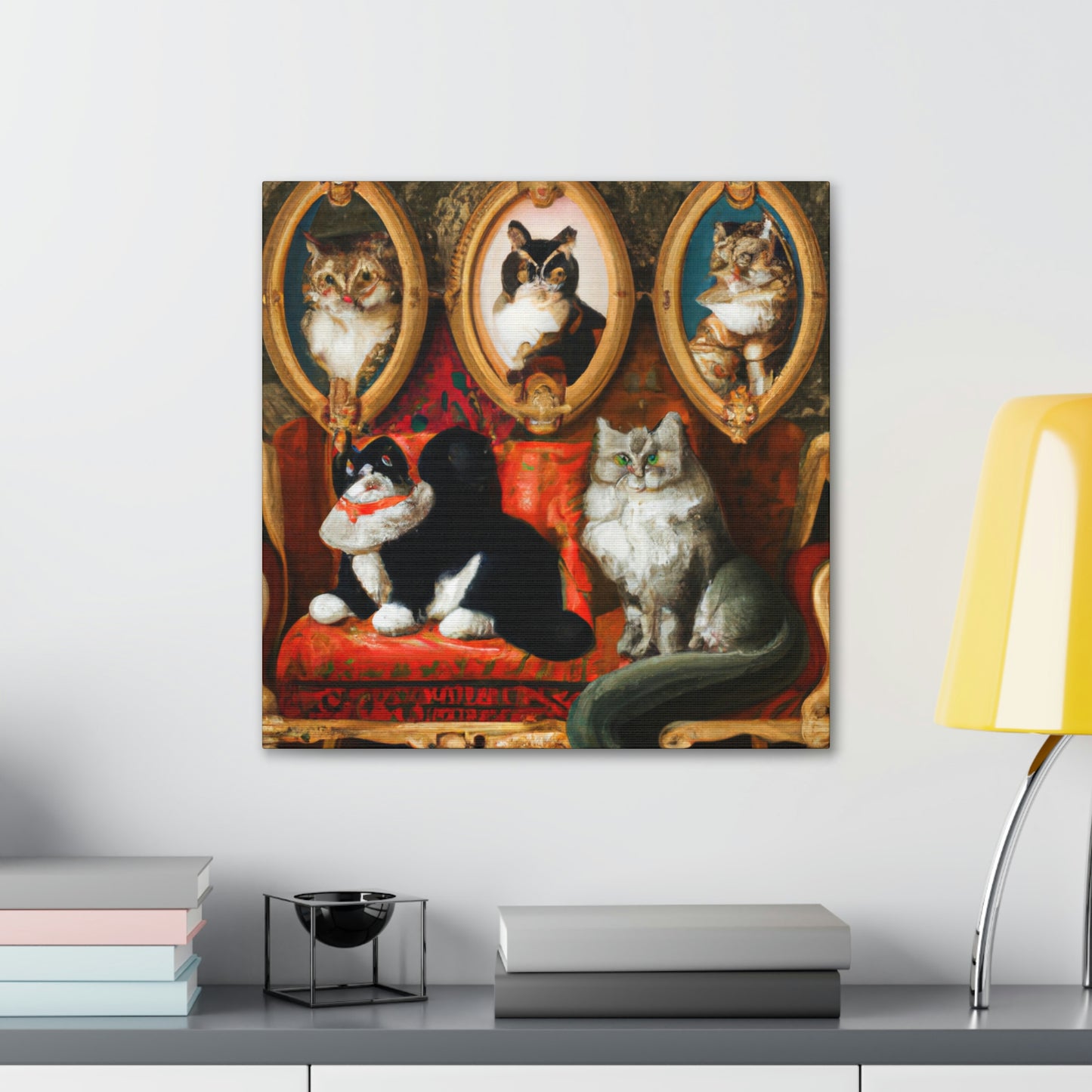 Cats in Splendor - Canvas