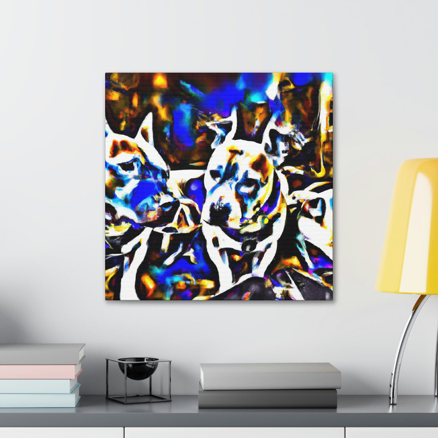 Pitbull in Abstraction - Canvas