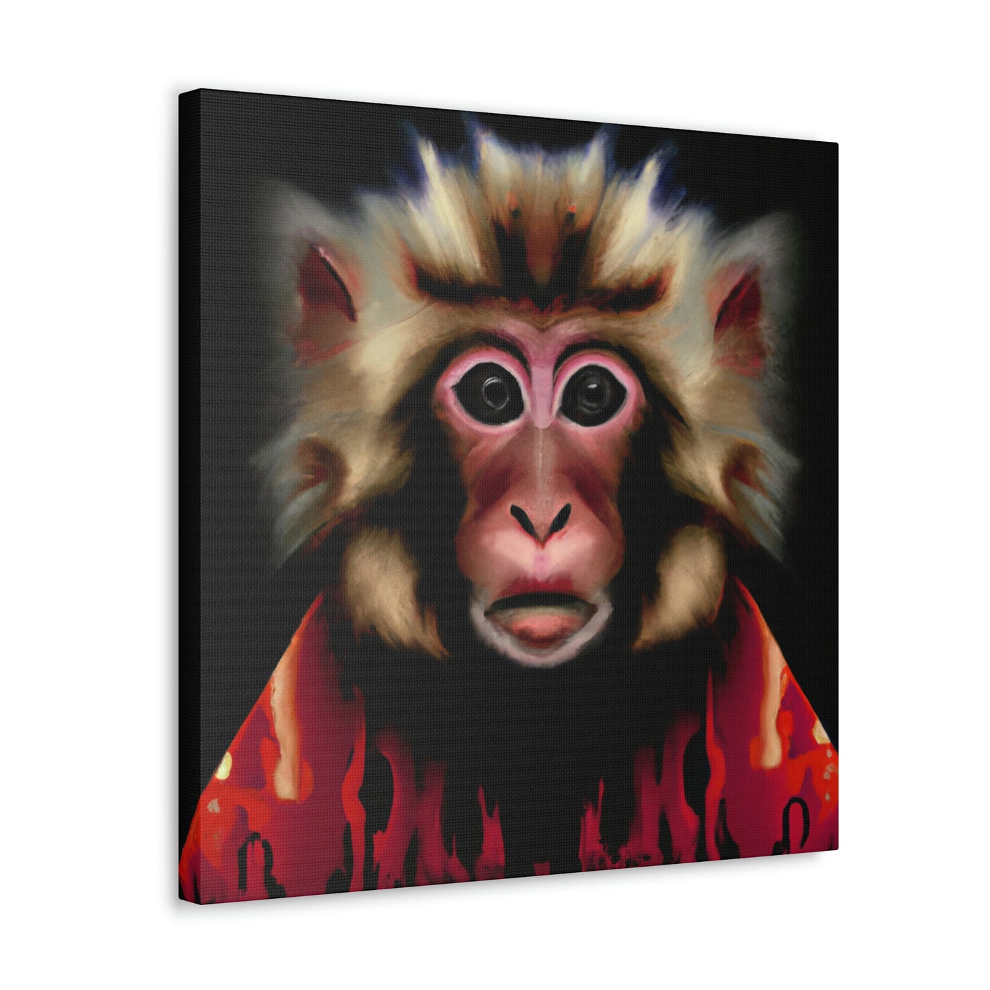 Monkey in Deco style - Canvas