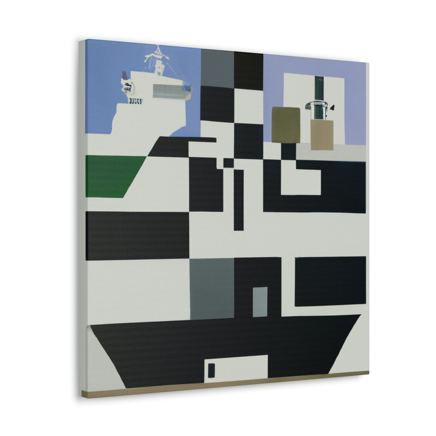 "Battleship in Surreality" - Canvas