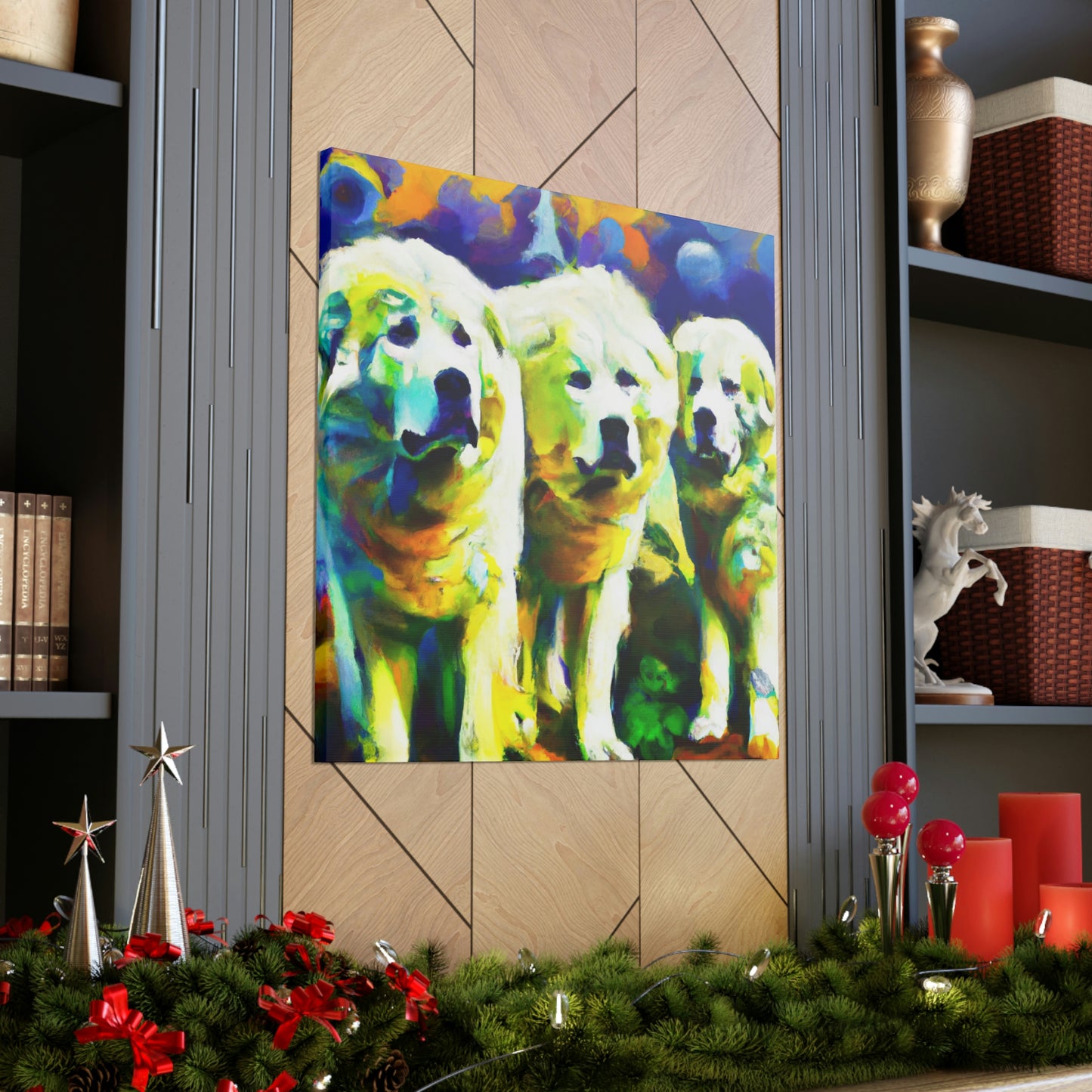 Great Pyrenees Mystery - Canvas