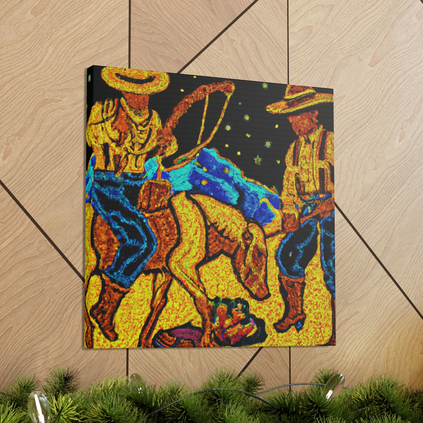 Golden Ore Abundance - Canvas