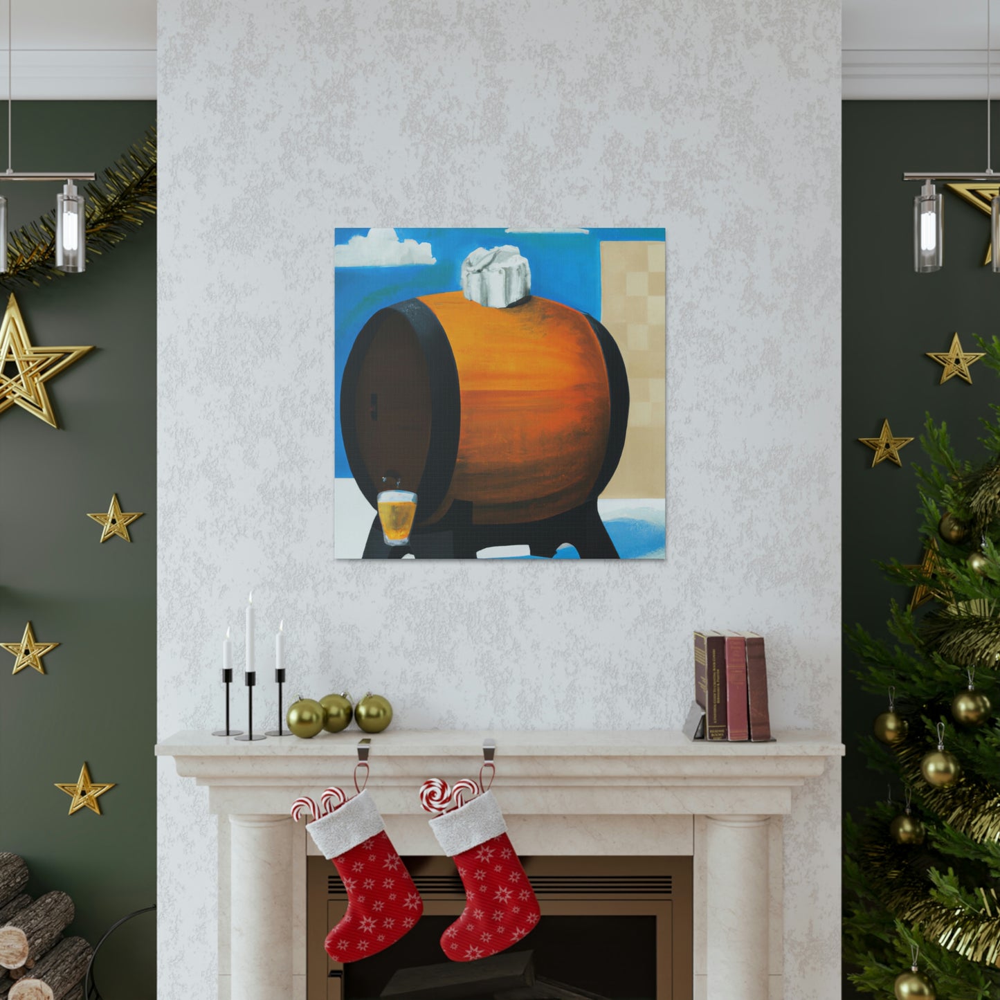 Whiskey Barrell Dreaming - Canvas