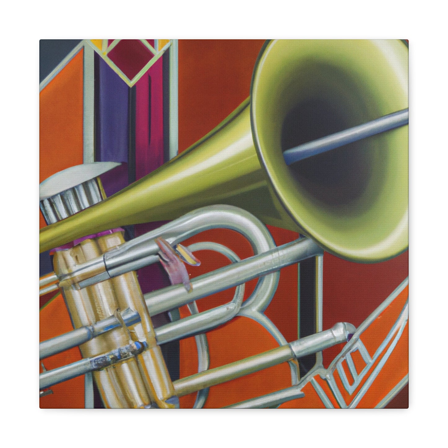 "Tuned Trumpet Symphony" - Canvas