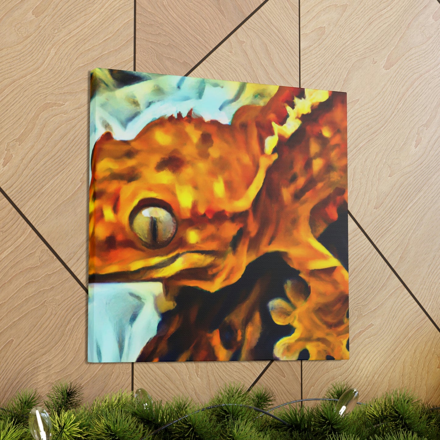 Crested Gecko Dreamscape - Canvas