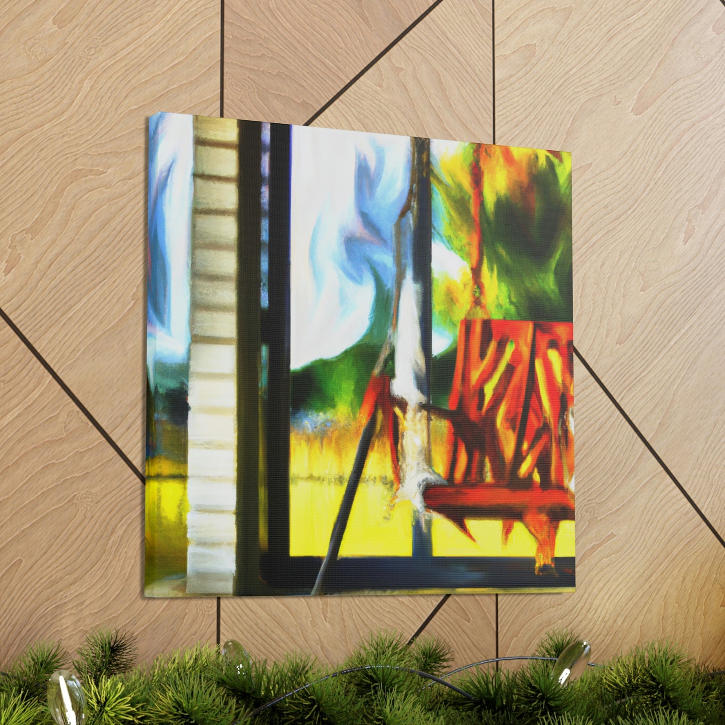 "Swinging Into Deco" - Canvas