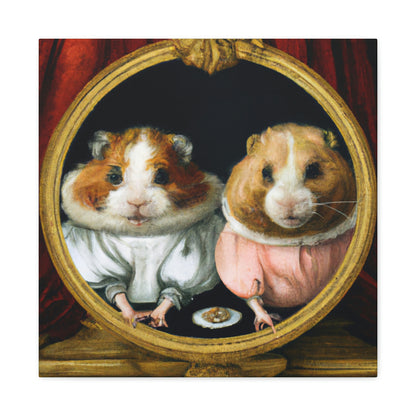 Hamsters in Splendor - Canvas