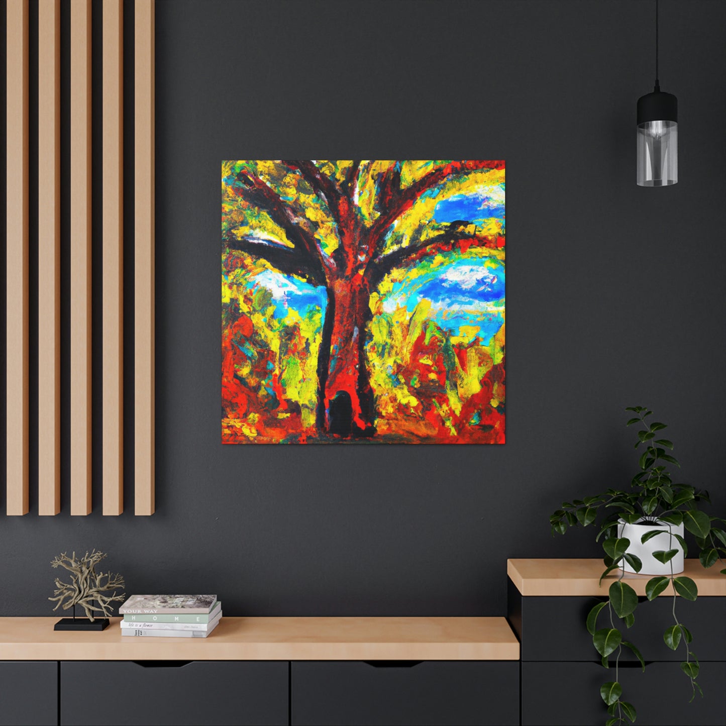 Oak Tree Reconciled - Canvas