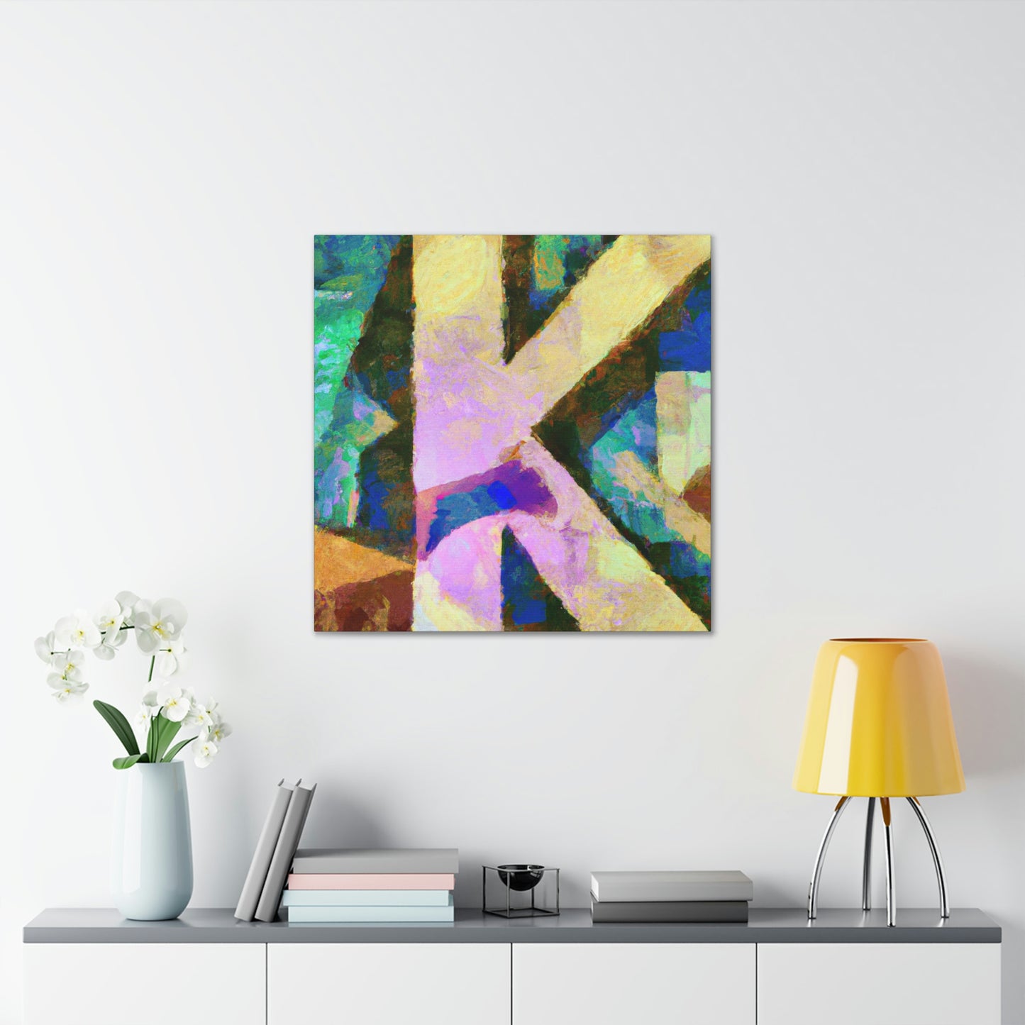 "Kaleidoscopic Color Spectrum" - Canvas