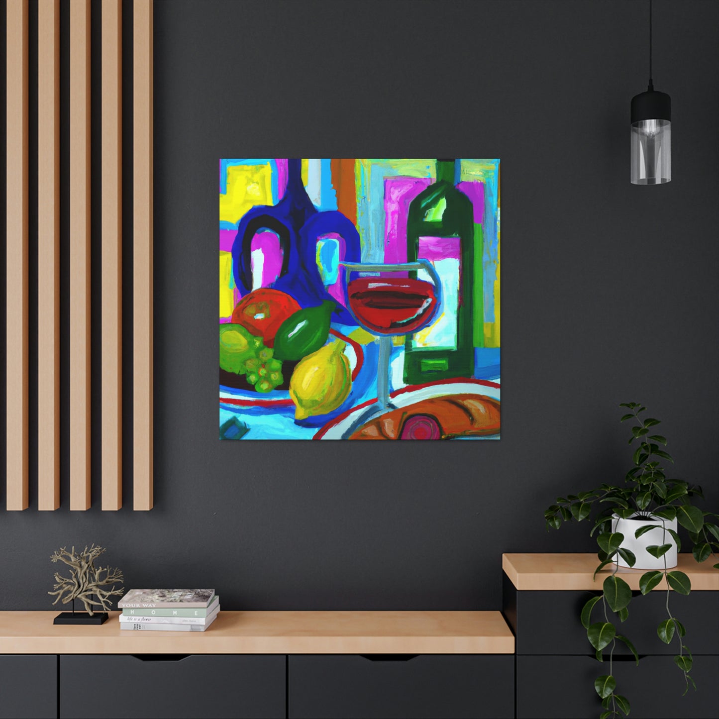 "Wine & Cheese Fête - Canvas" - Canvas