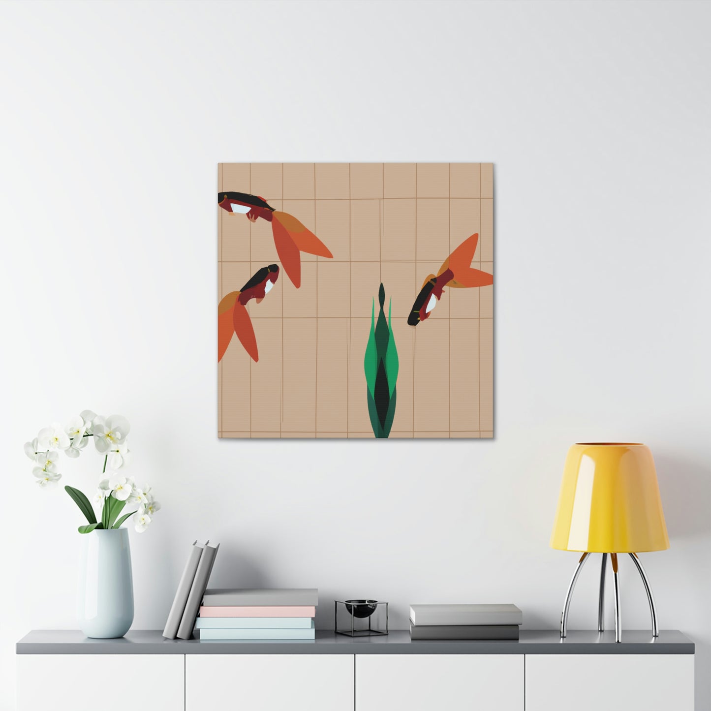 Swordtail's Minimalism - Canvas