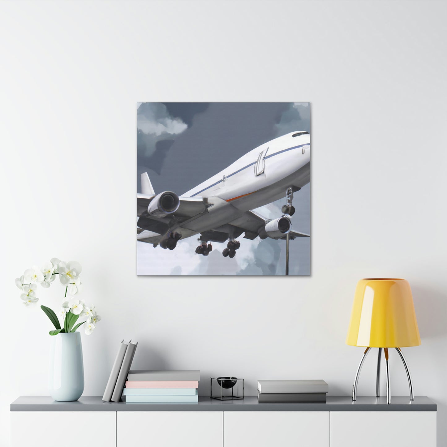 "Flight of the Plane" - Canvas