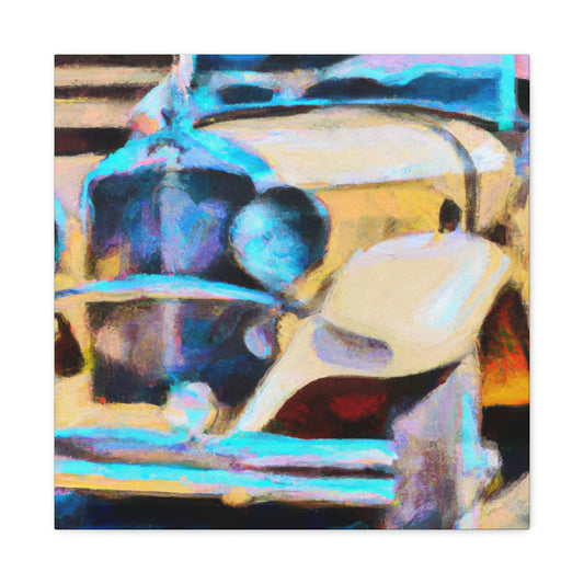 "Classic Car Reflection !" - Canvas